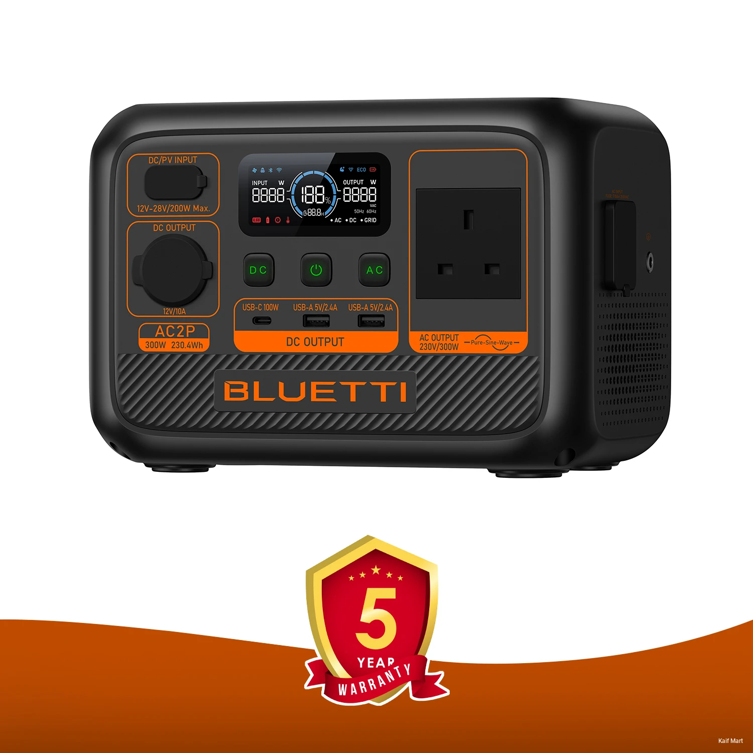 Bluetti Premium 20 (AC2P) Portable Power Station