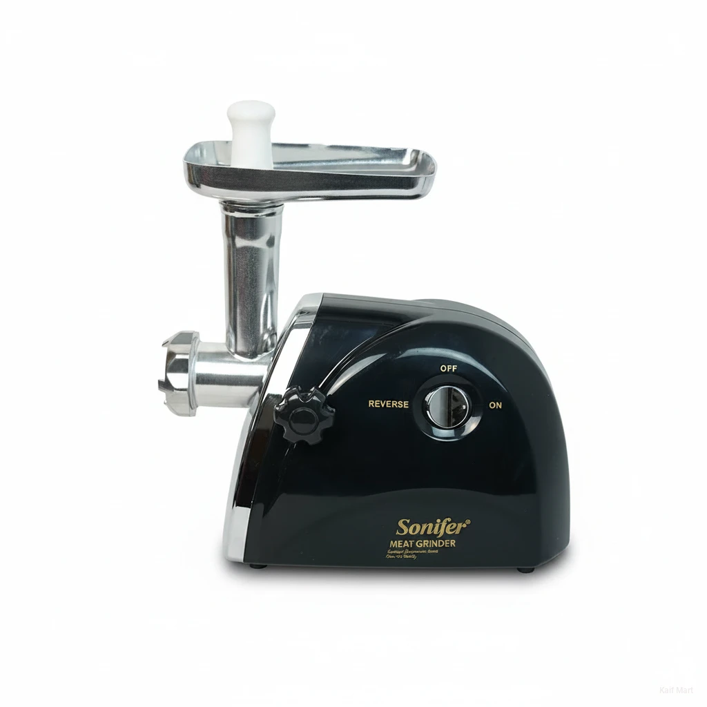 Sonifer SF-5018 Electric Meat Grinder – 1500W Heavy Duty Mincer & Sausage Staker