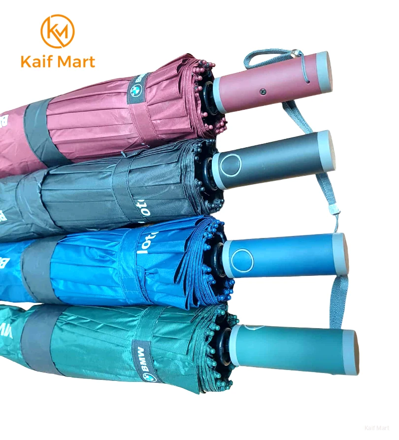 BMW Umbrella 16 Ribs Windproof (Fibre Inner Ribs 3:1) - Multicolor