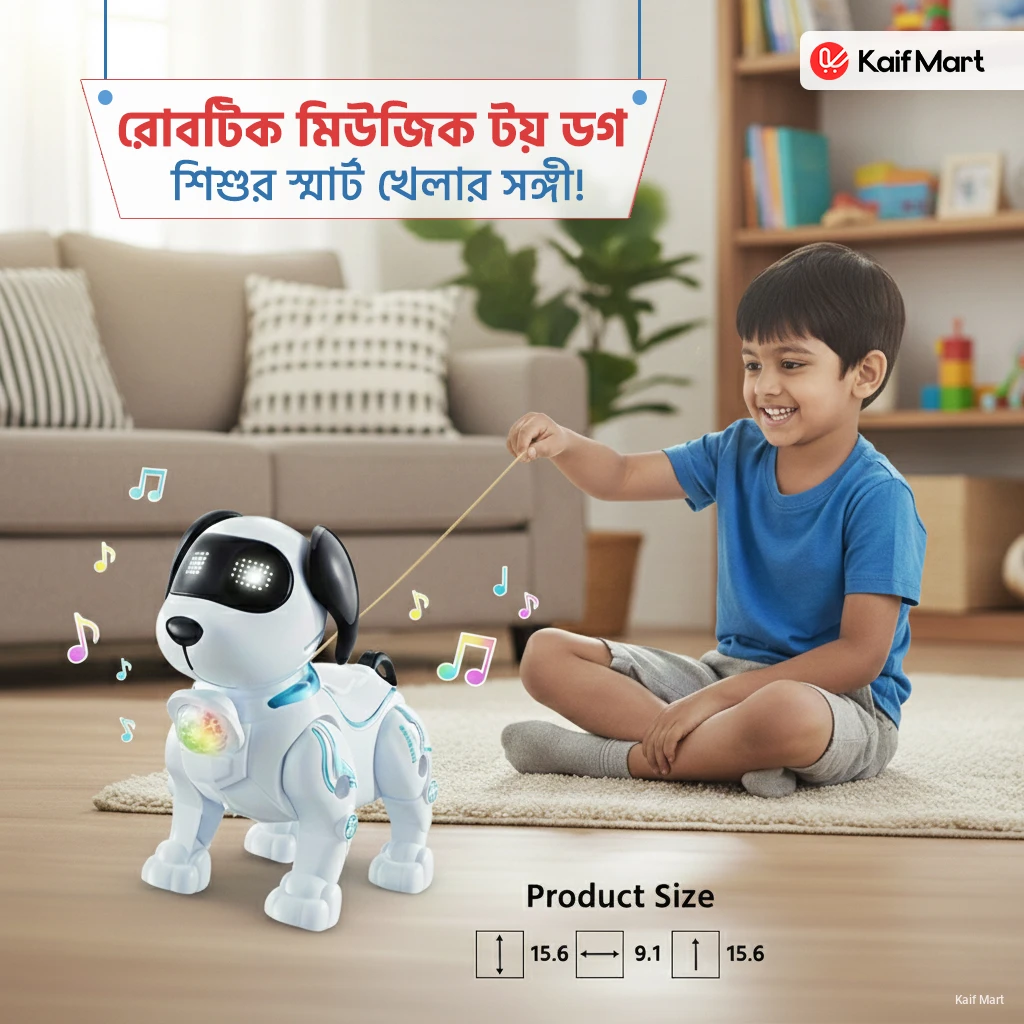 Toy Walking Robot Dog