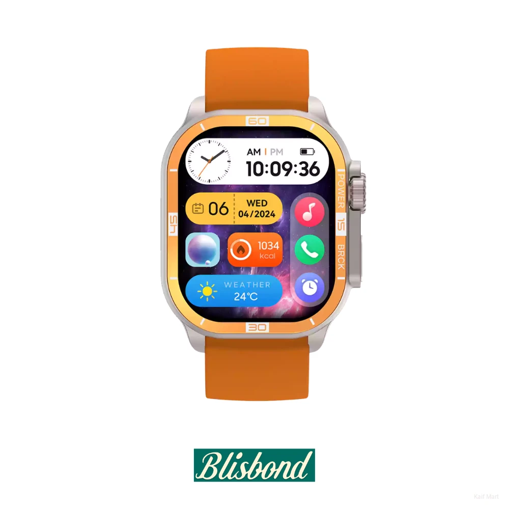 Blisbond Robin Smartwatch | 2.06" AMOLED Display & BT Calling