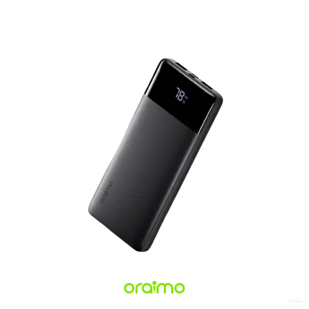 Oraimo Toast 22.5 (OPB-7100Q) 10,000mAh | 22.5W Fast Charge & LED Display with 1 Year official warranty
