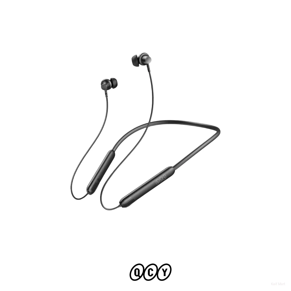 QCY TuneArc N1 Neckband | 30-Hour Battery & Bluetooth 5.4