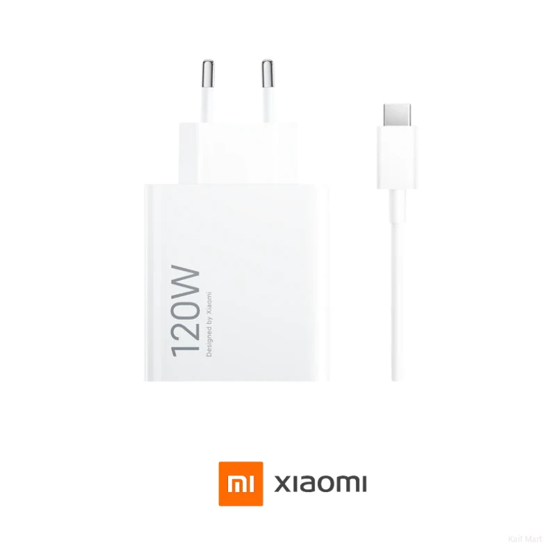 Xiaomi 120W HyperCharge Adapter & Cable