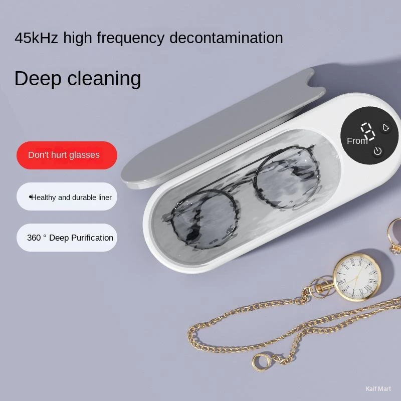 Ultrasonic Eyeglasses Washing Machine Cleaner
