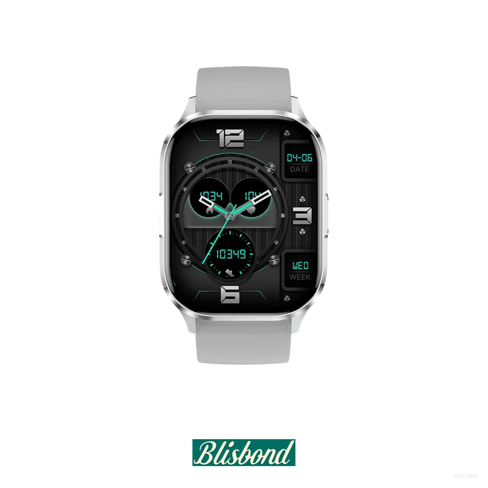 Blisbond Alpha Smartwatch | 2.01" AMOLED & Bluetooth Calling