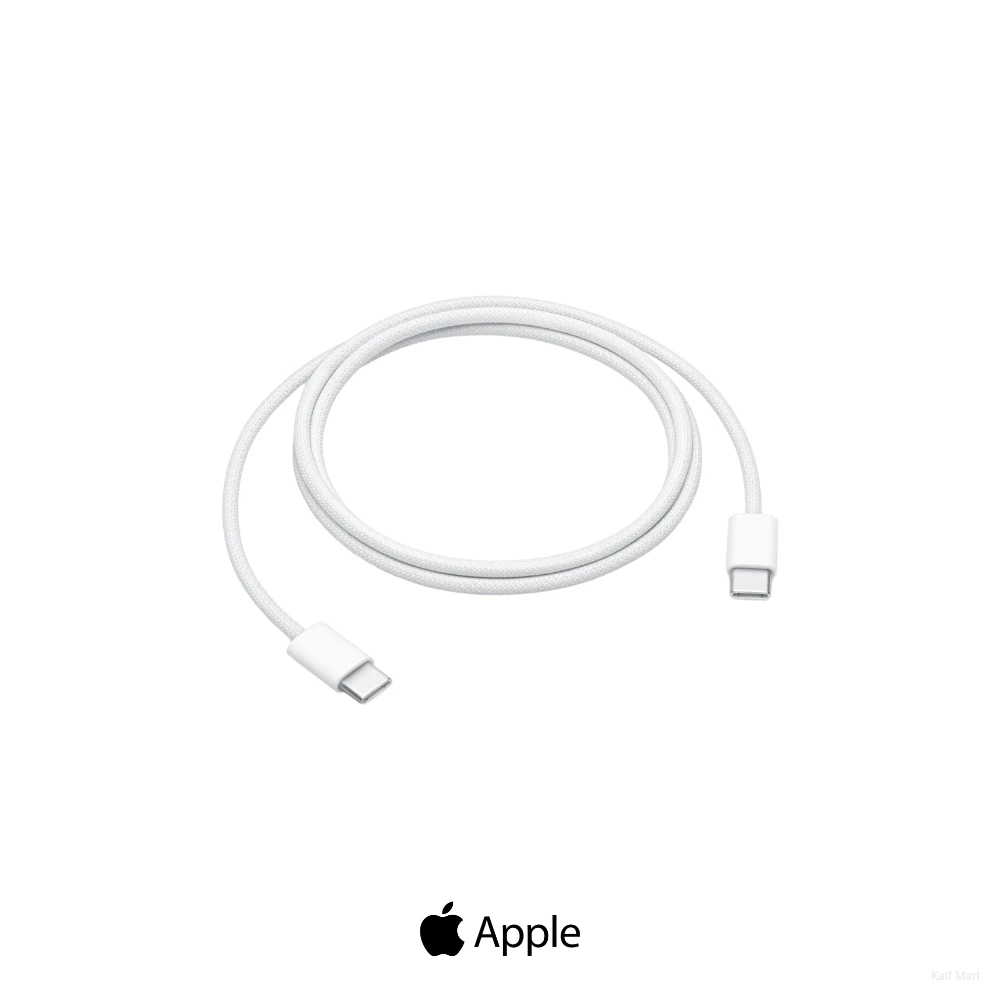 Apple USB-C to USB-C Cable (1m) Official  | 60W Fast Charging