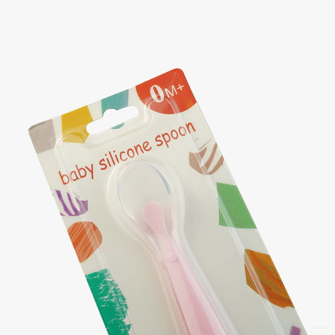 Baby Feeding Spoon Newborn Silicone Safe Spoon - 1 pcs