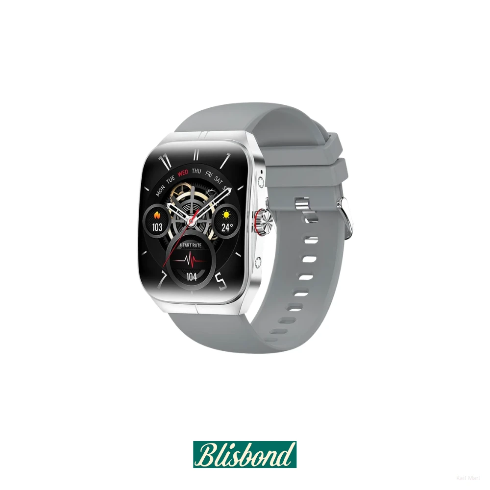 Blisbond Crescent Smartwatch | 1.95" AMOLED & BT Calling