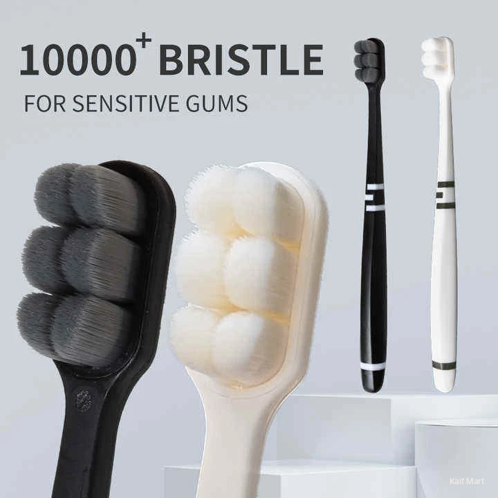 4 pcs Combo Extra Soft Toothbrush 10000 Bristle for Sensitive Gums