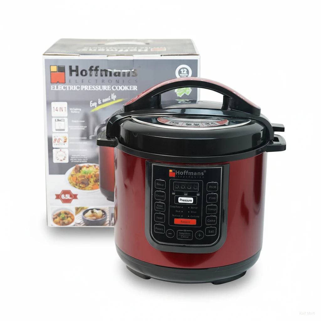 Hoffmans HM-716 Electric Pressure Cooker – 6.5L Multifunctional 14-in-1 Smart Cooker