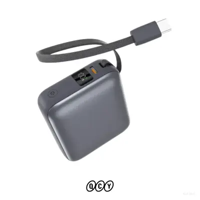 QCY PB10C 10000mAh 35W PD Fast Charge Power Bank