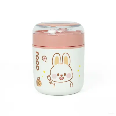 Tedemei Stainless Steel Insulated Soup Cup – Leakproof Cute Food Jar